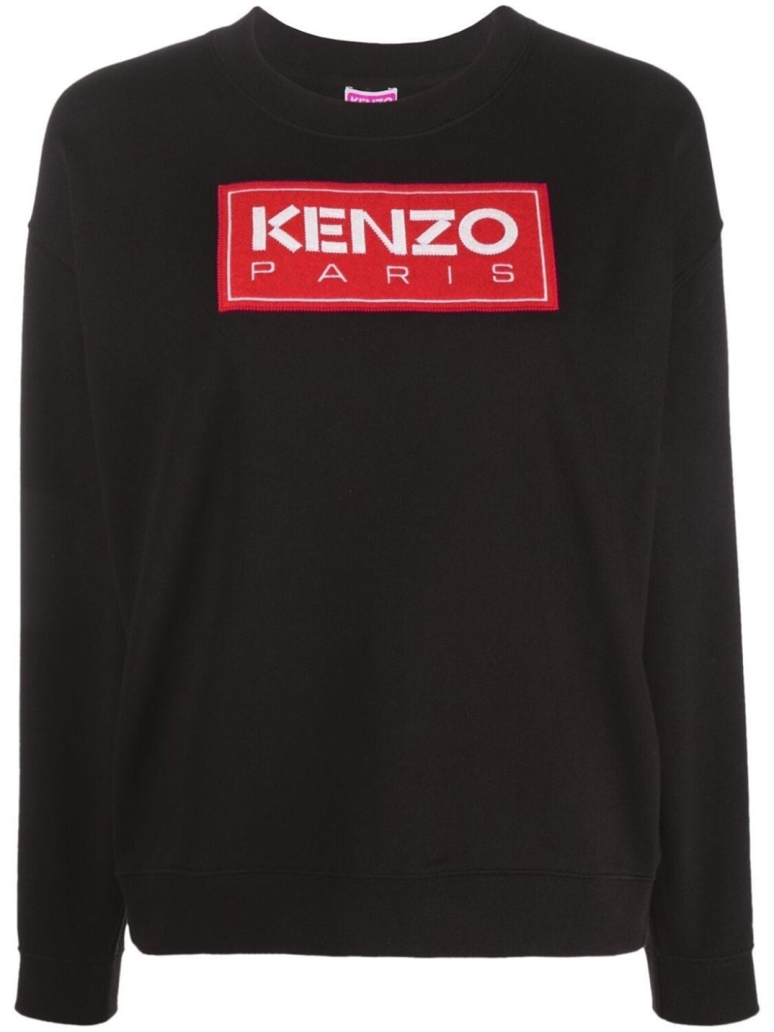 Kenzo толстовка с круглым вырезом и нашивкой-логотипом, черный
Kenzo толстовка с круглым вырезом и нашивкой-логотипом, черный