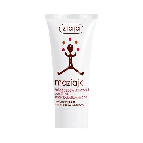 Детский зубной гель без фтора, 50 мл Ziaja, Maziajki
Детский зубной гель без фтора, 50 мл Ziaja, Maziajki