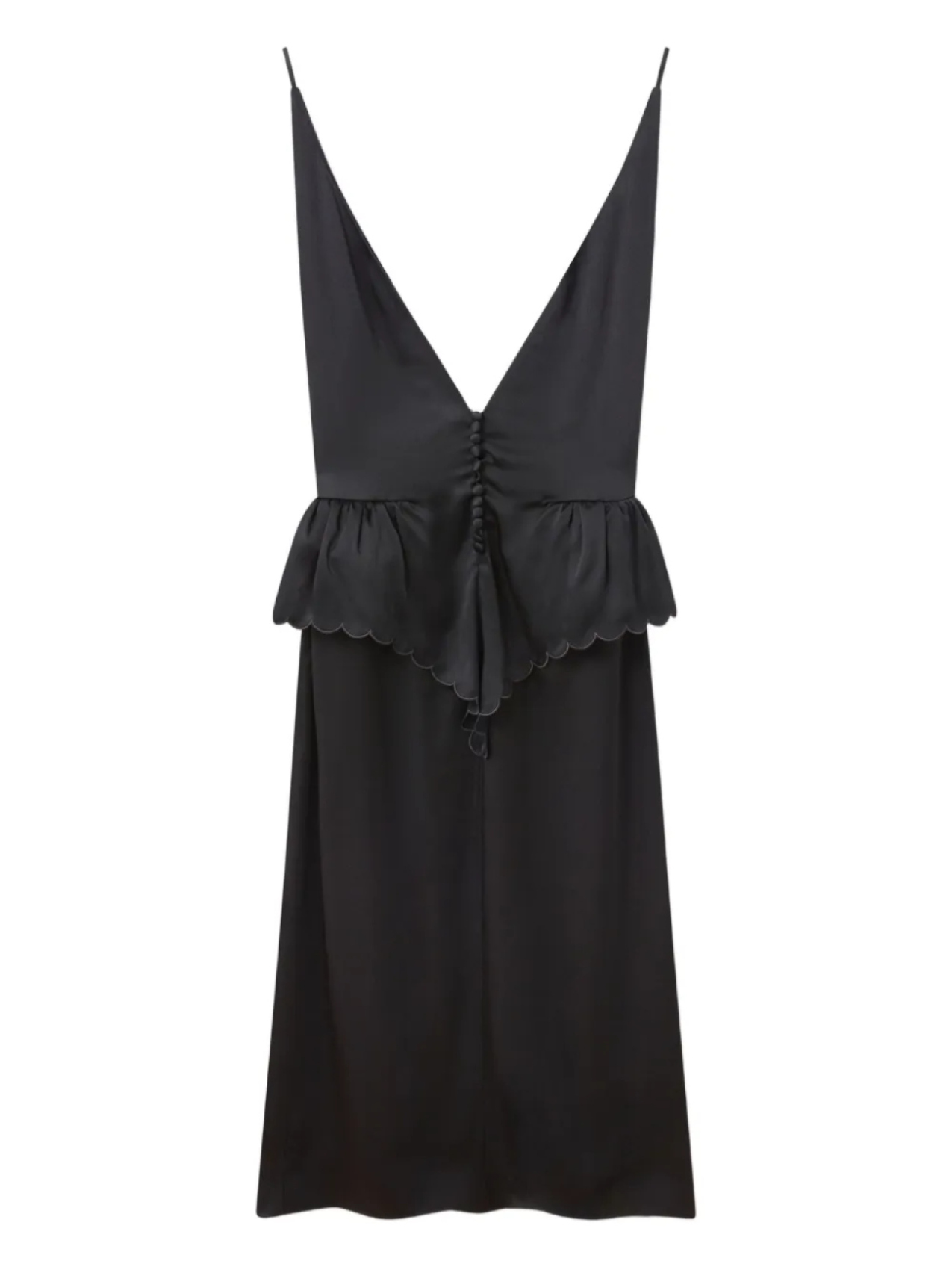 Платье с V-образным вырезом Stella McCartney, черный
Платье с V-образным вырезом Stella McCartney, черный