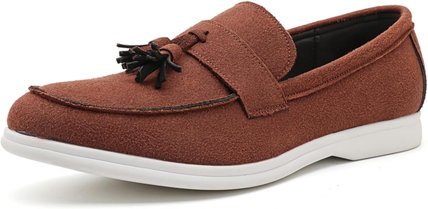 Мужские замшевые лоферы с кисточками, повседневная обувь, деловые, для свадьбы, для прогулок и вождения Generic, коричневый
Мужские замшевые лоферы с кисточками, повседневная обувь, деловые, для свадьбы, для прогулок и вождения Generic, коричневый