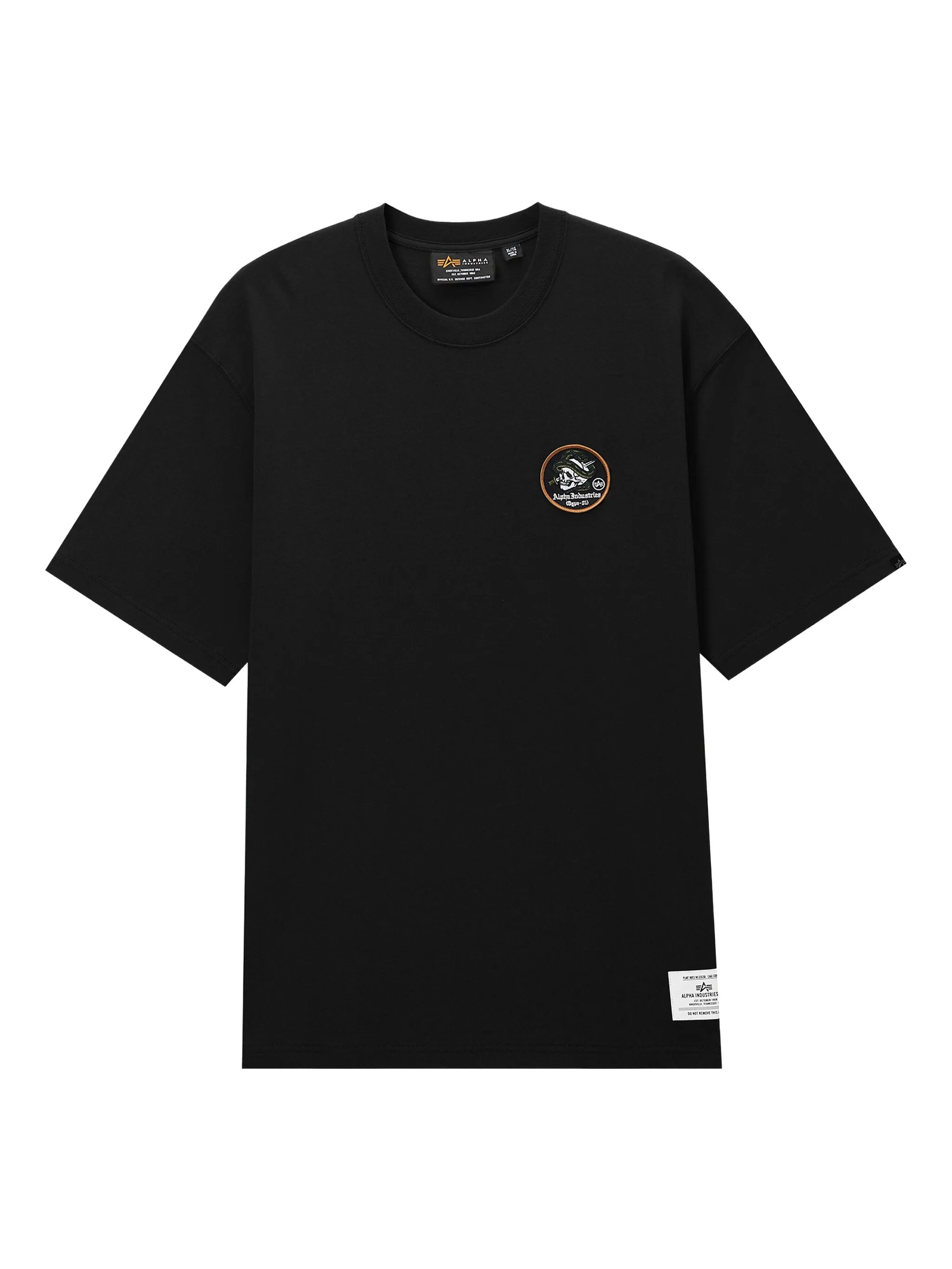 Футболка с нашивкой Alpha Industries, черный
Футболка с нашивкой Alpha Industries, черный