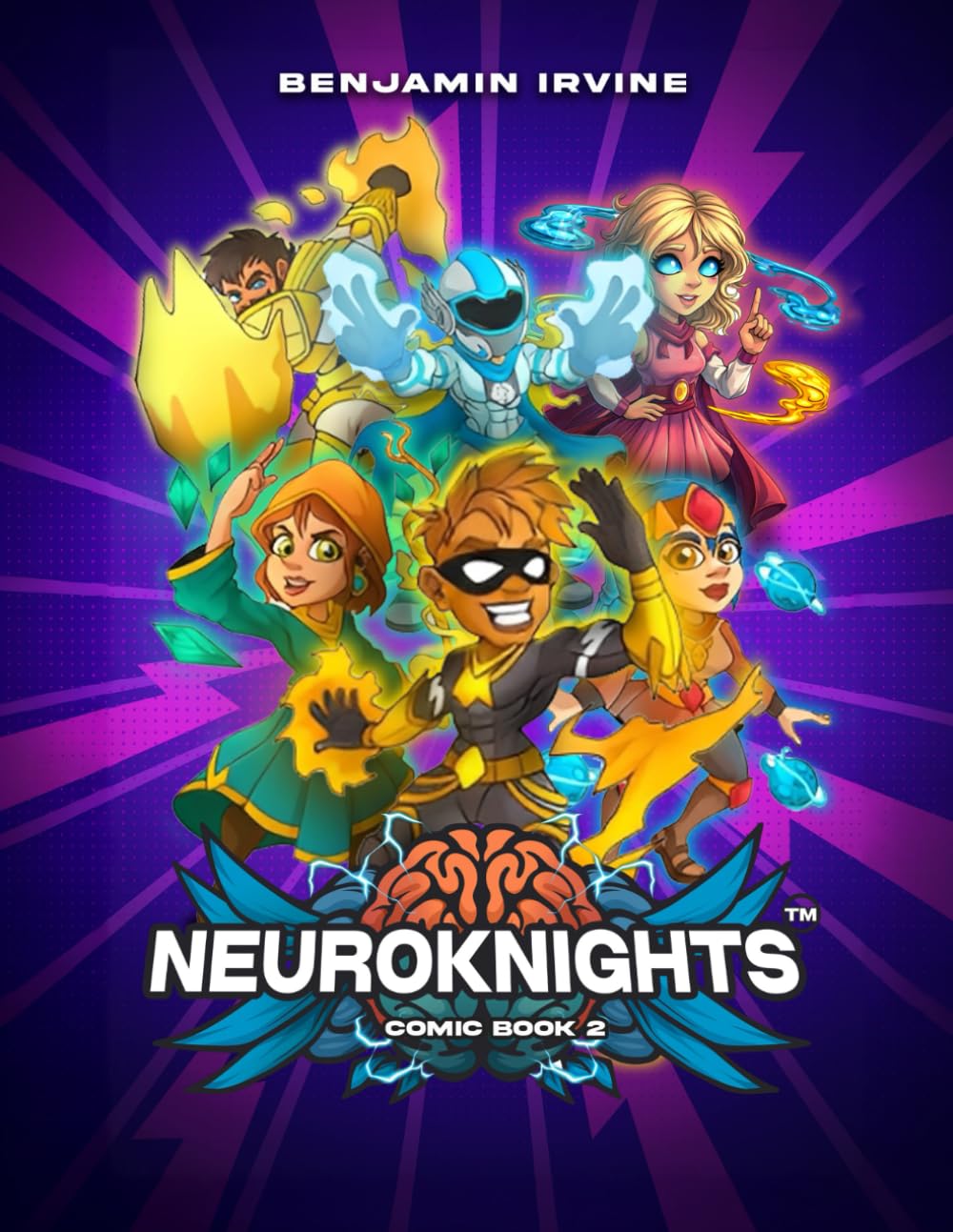 NeuroKnights: Comic Book 2 (Independently published)
NeuroKnights: Comic Book 2 (Independently published)