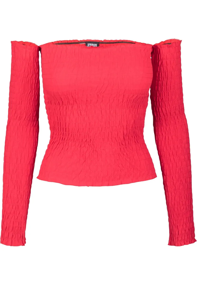 Рубашка с длинными рукавами URBAN CLASSICS " Urban Classics Ladies Ladies Cold Sleeve Smoke L/S", цвет Firered
Рубашка с длинными рукавами URBAN CLASSICS " Urban Classics Ladies Ladies Cold Sleeve Smoke L/S", цвет Firered