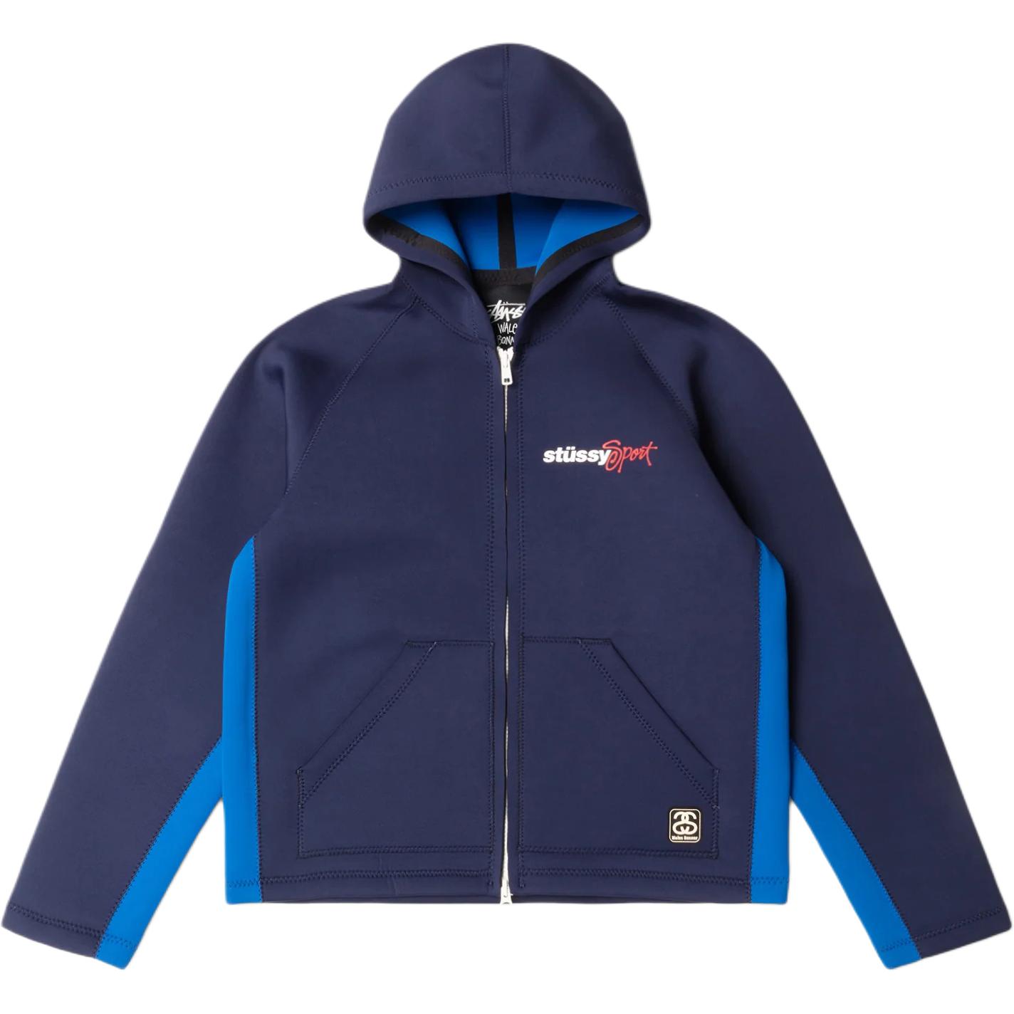 Куртка Wales Bonner Co brand FW25 NEOPRENE HOODIE Jackets & Coats Unisex Stussy, синий
Куртка Wales Bonner Co brand FW25 NEOPRENE HOODIE Jackets & Coats Unisex Stussy, синий