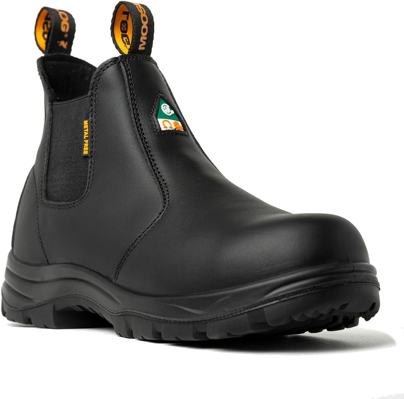 Мужские ботинки MooseLog с композитным носком ASTM и CSA - 100 кожа, легкие, I/C/EH/PR/ESR, стойкие к маслу, скольжению и высокой температуре, резиновая подошва, защитные ботинки 5666, черный
Мужские ботинки MooseLog с композитным носком ASTM и CSA - 100 кожа, легкие, I/C/EH/PR/ESR, стойкие к маслу, скольжению и высокой температуре, резиновая подошва, защитные ботинки 5666, черный