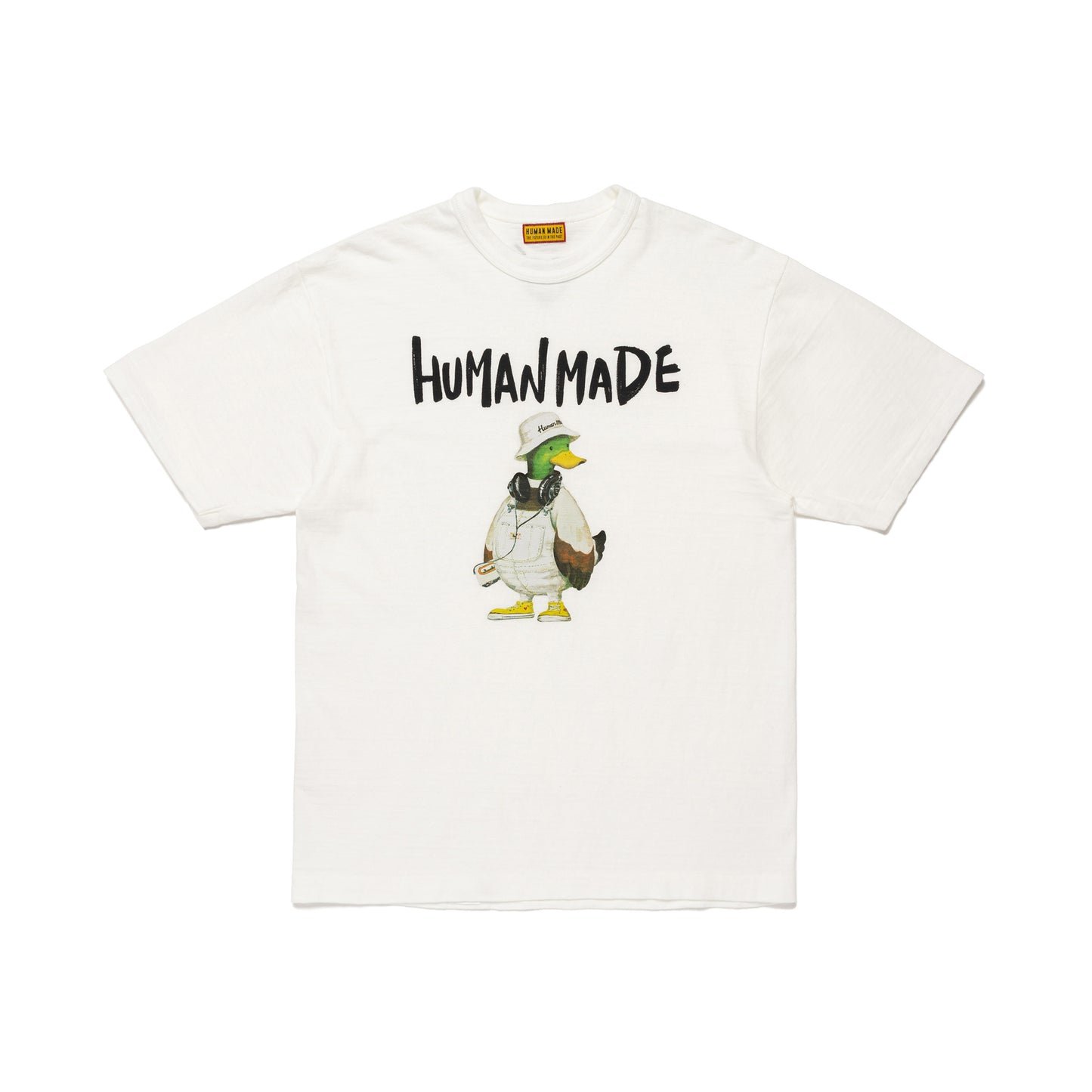 Футболка с принтом утки HUMAN MADE, белый
Футболка с принтом утки HUMAN MADE, белый