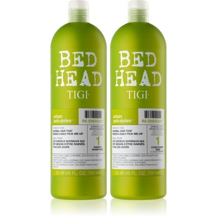 Tigi Bed Head Urban Antidotes Re-Energize Шампунь и кондиционер для нормальных волос
Tigi Bed Head Urban Antidotes Re-Energize Шампунь и кондиционер для нормальных волос