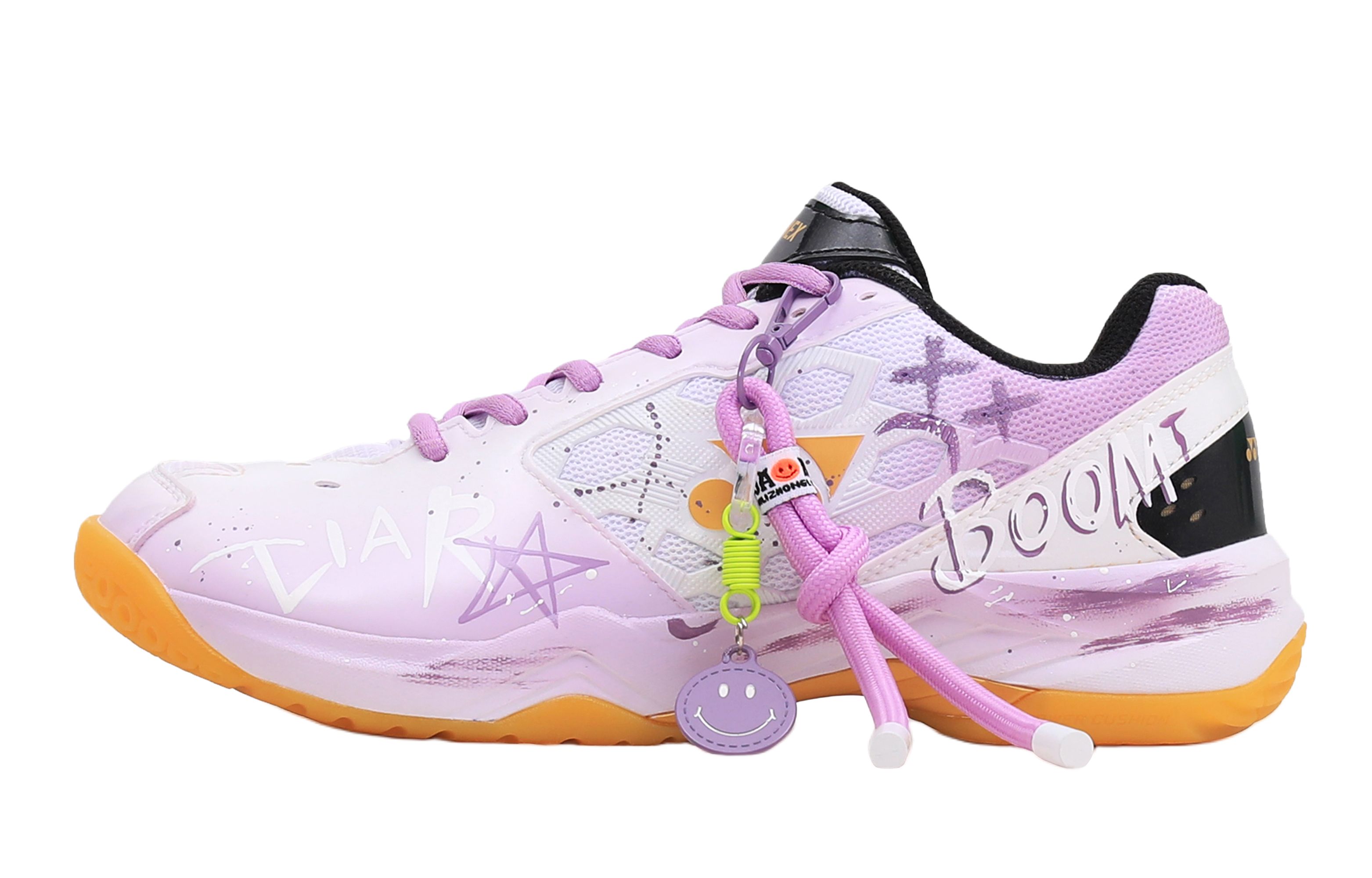 Нескользящие противоскользящие, износостойкие, дышащие низкие кроссовки для бадминтона unisex YONEX, Taro Paste фиолетовый, Pearl белый
Нескользящие противоскользящие, износостойкие, дышащие низкие кроссовки для бадминтона unisex YONEX, Taro Paste фиолетовый, Pearl белый