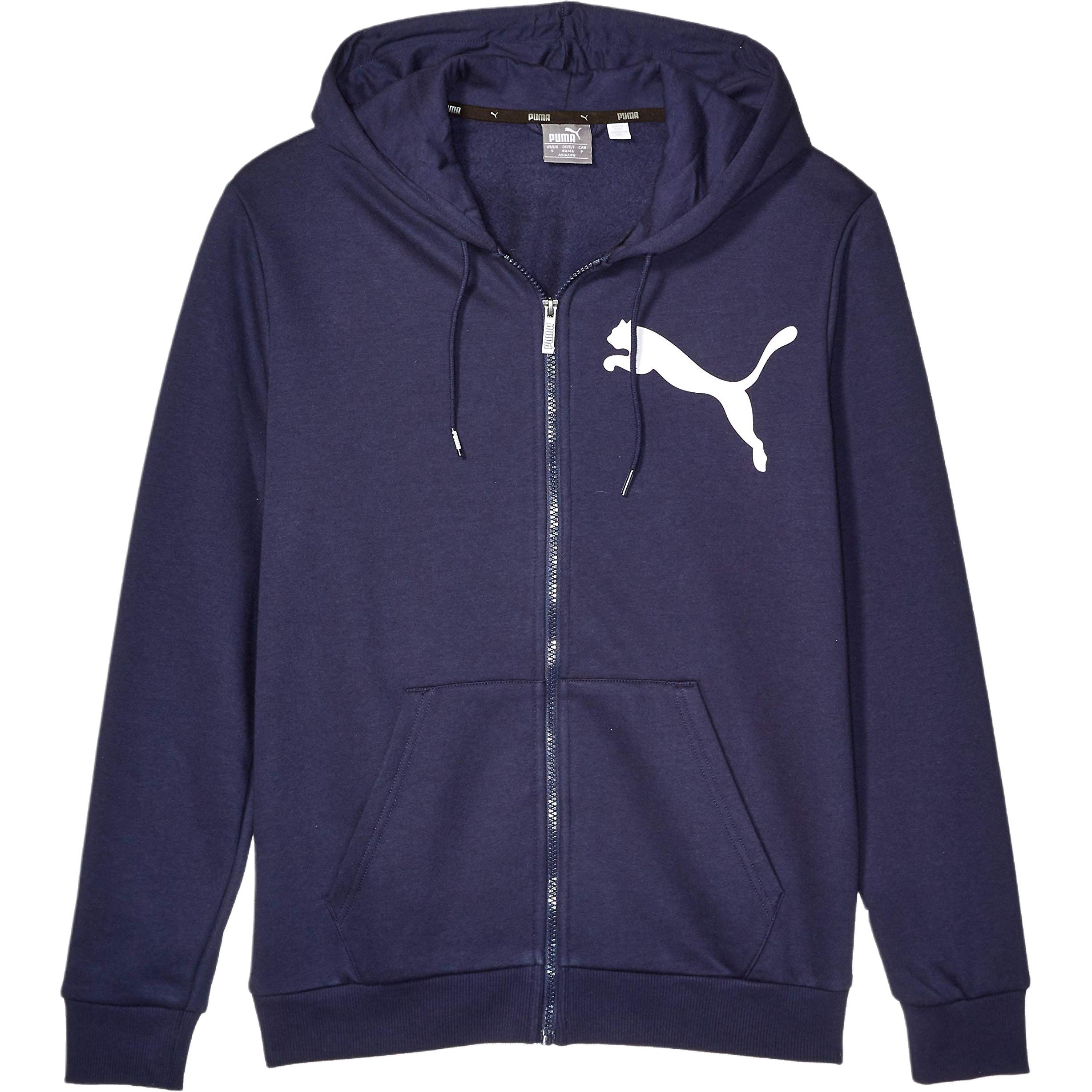 Толстовка мужская с большим лого zip fleece sweatshirt PUMA, синий
Толстовка мужская с большим лого zip fleece sweatshirt PUMA, синий