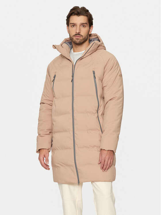 Пуховик стандартного кроя 4F, коричневый
Пуховик стандартного кроя 4F, коричневый