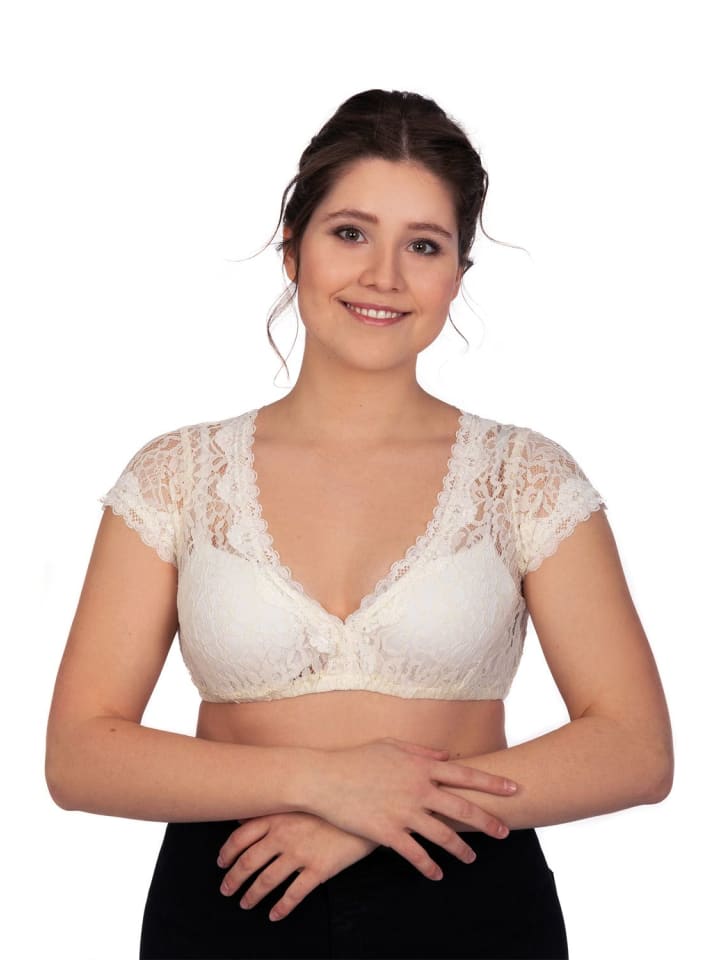 Edelnice Блузка для дирндля бежевого цвета
Edelnice Блузка для дирндля бежевого цвета