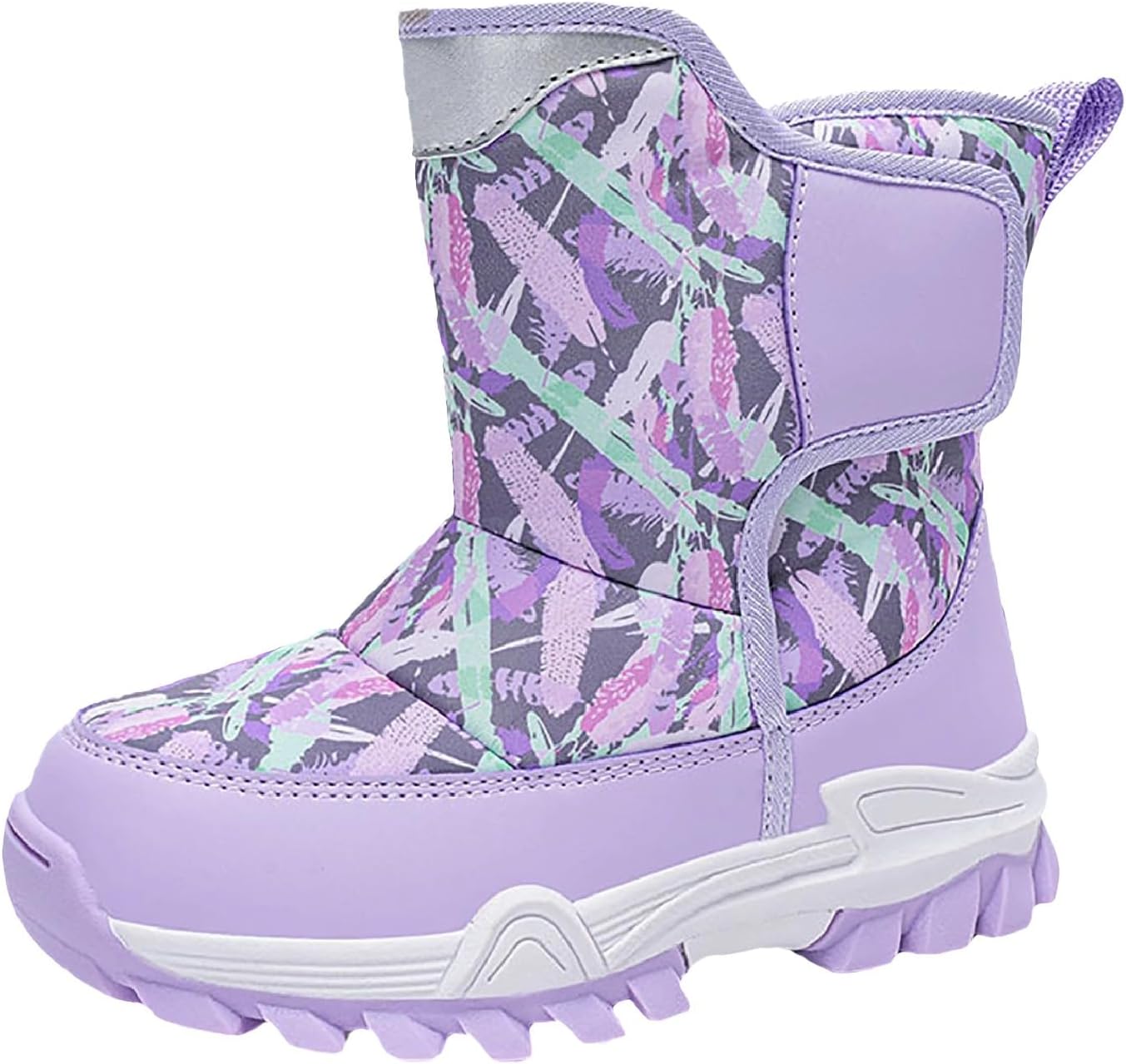 Мальчики Девочки Зимние Снежные Ботинки Милые Тай-Дай Водонепроницаемые Ботильоны для Детей С Толстой Подошвой Для Туризма На Природе Утепленные Теплые Ботинки Generic, Purple
Мальчики Девочки Зимние Снежные Ботинки Милые Тай-Дай Водонепроницаемые Ботильоны для Детей С Толстой Подошвой Для Туризма На Природе Утепленные Теплые Ботинки Generic, Purple