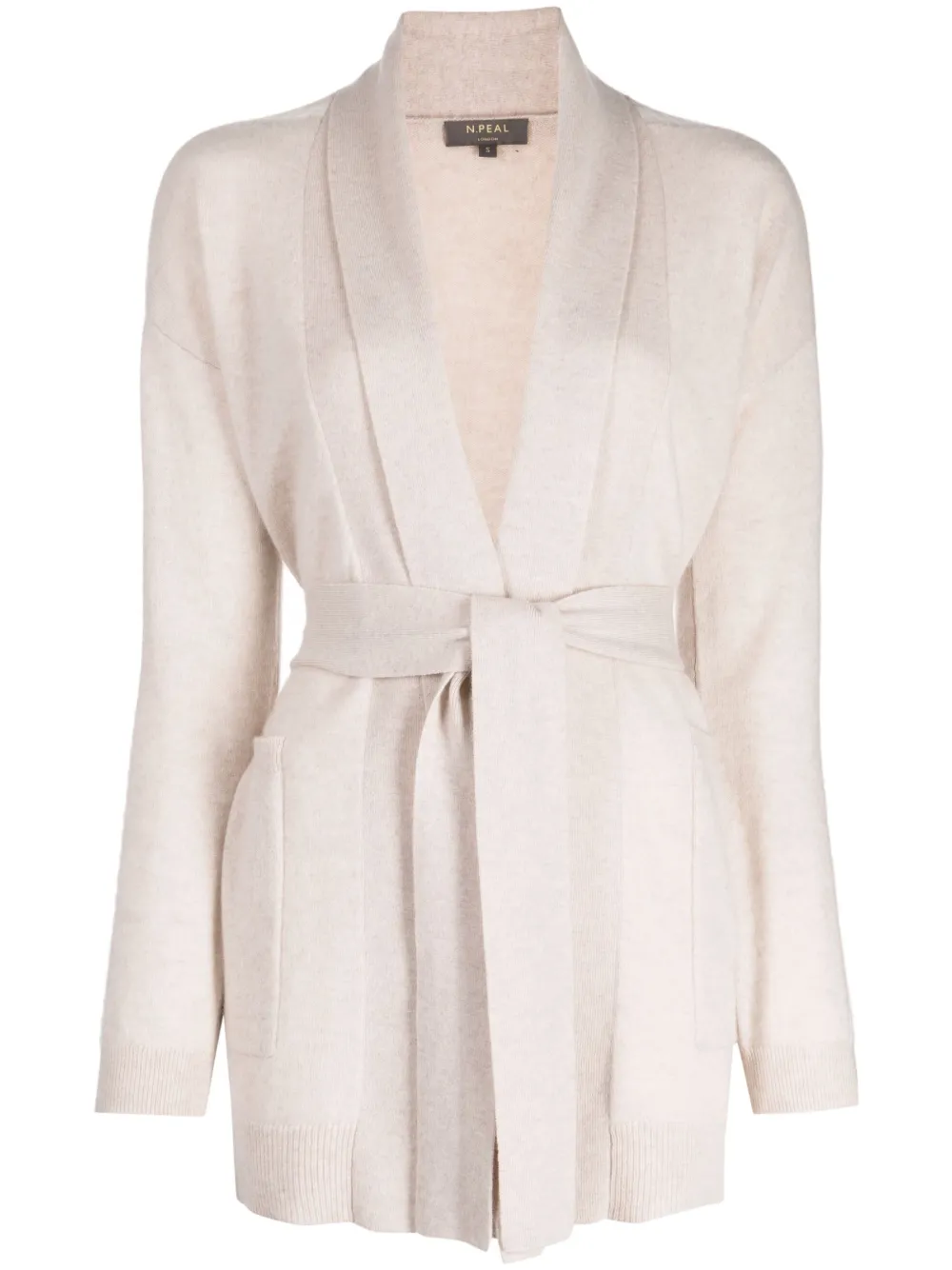 Кардиган с поясом и люрексом N.Peal, розовый
Кардиган с поясом и люрексом N.Peal, розовый