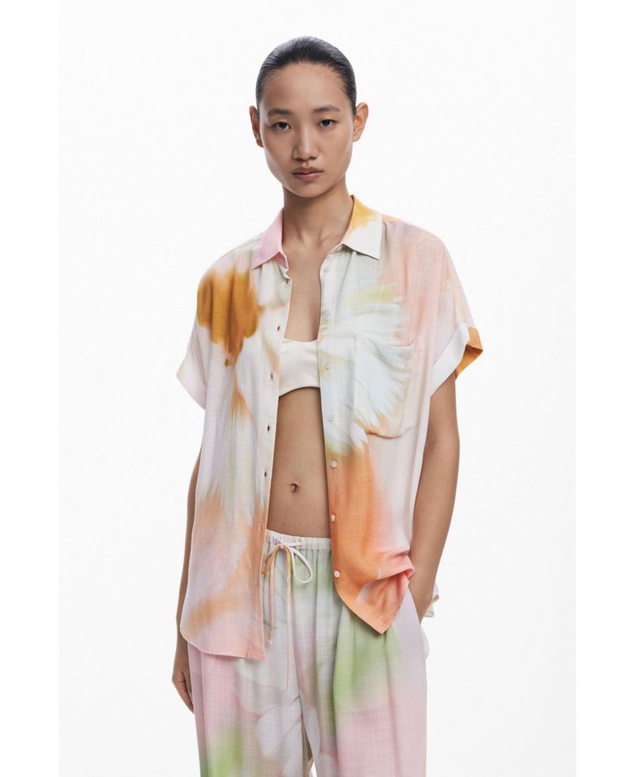 Женская футболка с коротким рукавом и акварельным рисунком Desigual, White, Белый, Женская футболка с коротким рукавом и акварельным рисунком Desigual, White
Женская футболка с коротким рукавом и акварельным рисунком Desigual, White, Белый, Женская футболка с коротким рукавом и акварельным рисунком Desigual, White