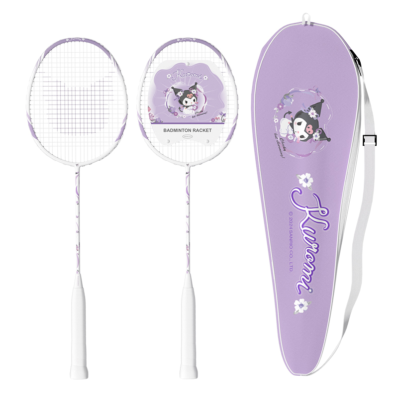 Ракетка для бадминтона Kulomi Sanrio, Double Rackets+Racket Bag
Ракетка для бадминтона Kulomi Sanrio, Double Rackets+Racket Bag