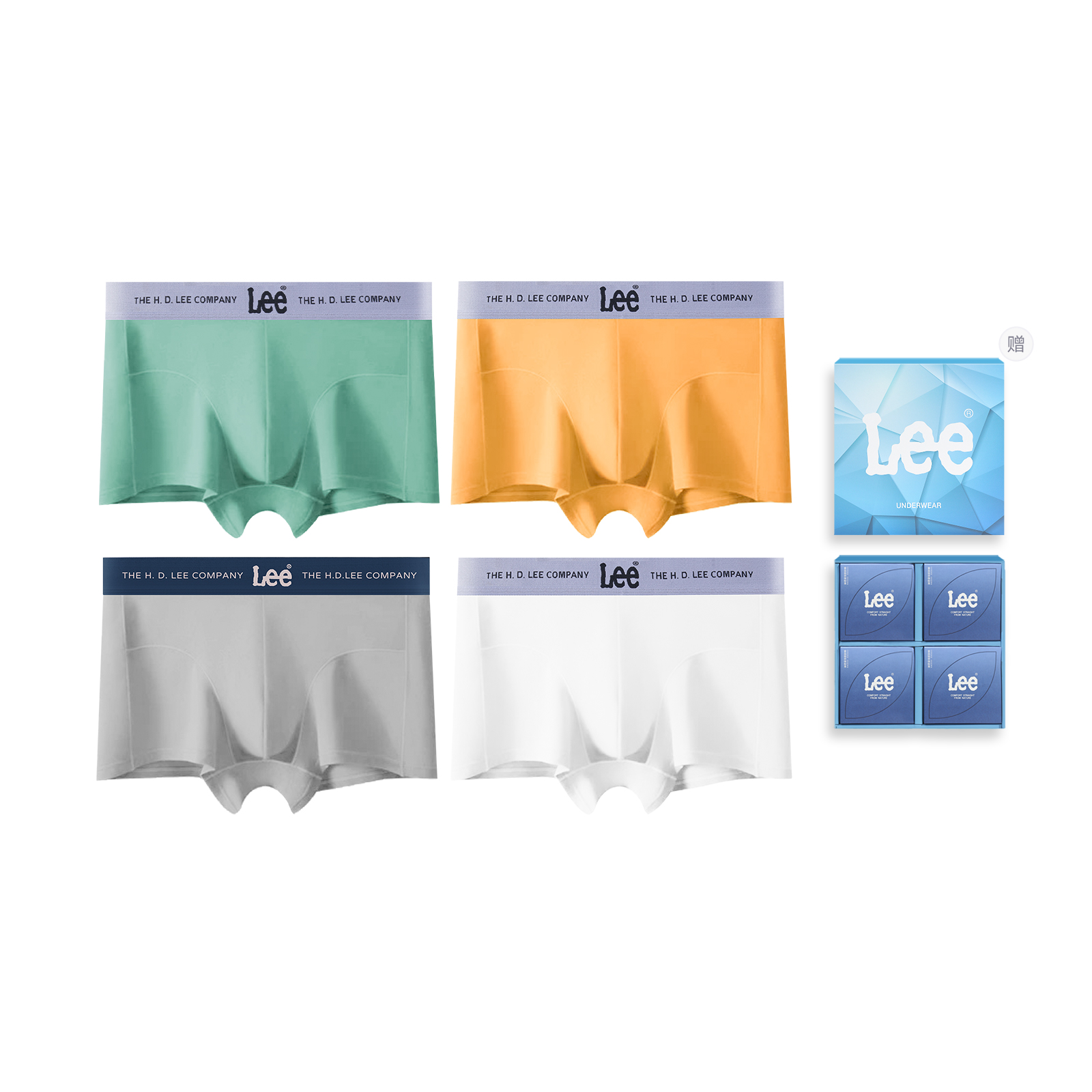 Классические 101 Underpants мужские боксеры 4 шт Lee, желтый
Классические 101 Underpants мужские боксеры 4 шт Lee, желтый