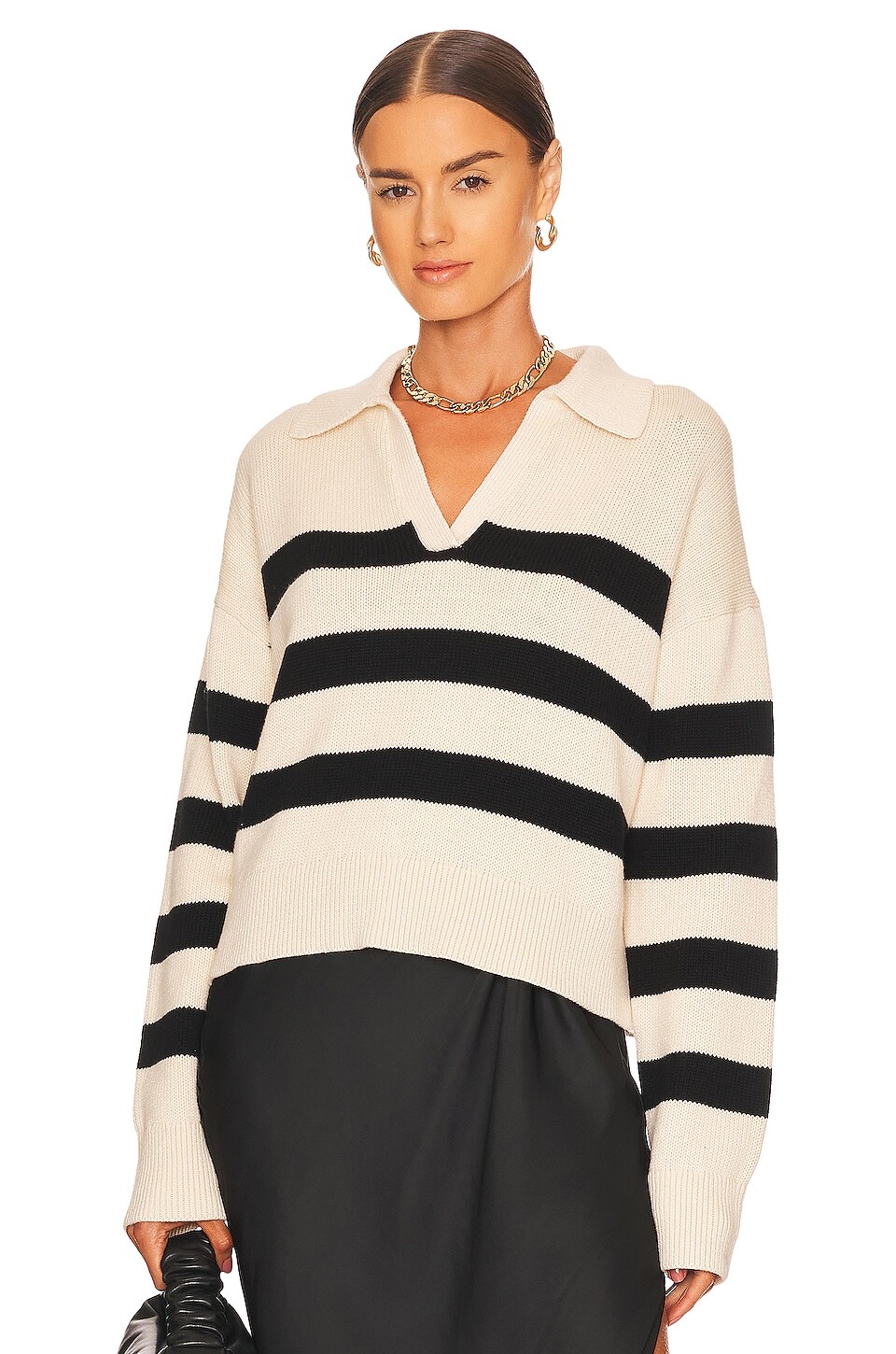 Свитер Velvet by Graham & Spencer Lucie, цвет Black & Cream
Свитер Velvet by Graham & Spencer Lucie, цвет Black & Cream