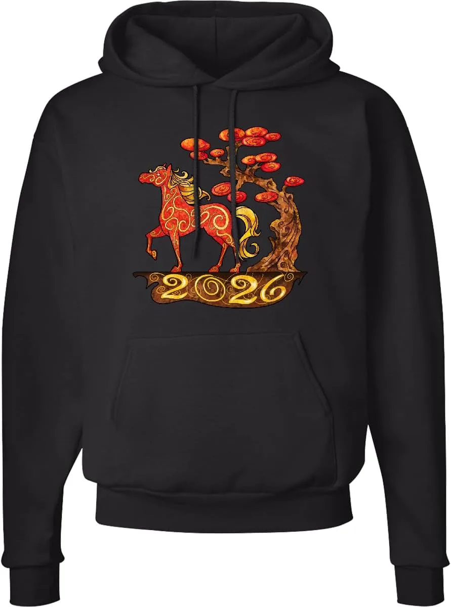 inktastic 2026 Year Of the Horse- Happy New Year's Adult Hoodie Sweatshirt
inktastic 2026 Year Of the Horse- Happy New Year's Adult Hoodie Sweatshirt