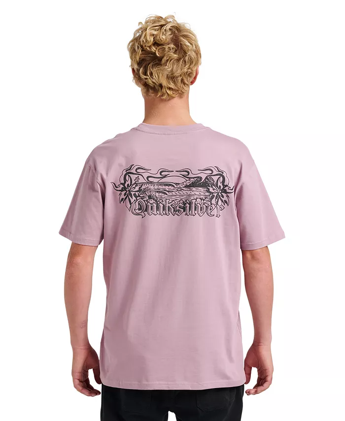Мужская футболка с коротким рукавом Backyard Quiksilver, фиолетовый
Мужская футболка с коротким рукавом Backyard Quiksilver, фиолетовый
