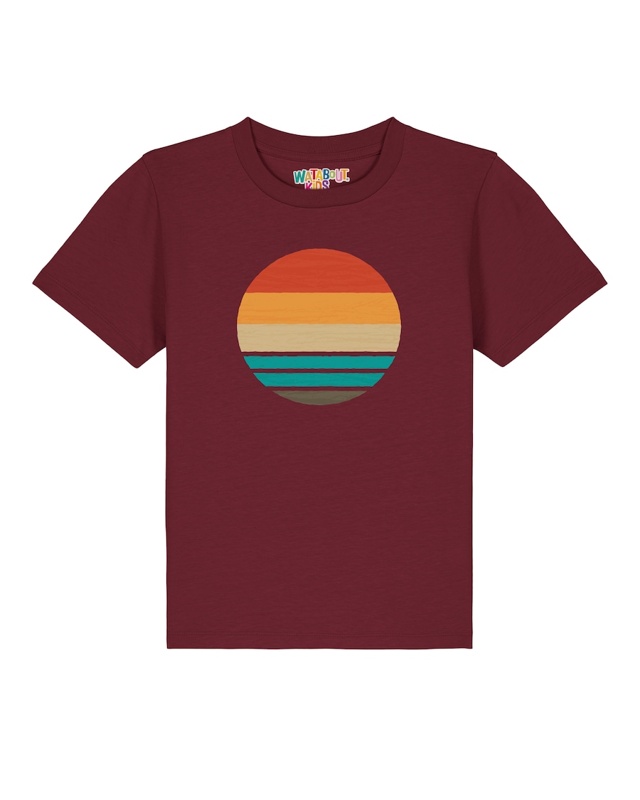 Рубашка watabout.kids Retro Sunset Ocean, бордовый
Рубашка watabout.kids Retro Sunset Ocean, бордовый