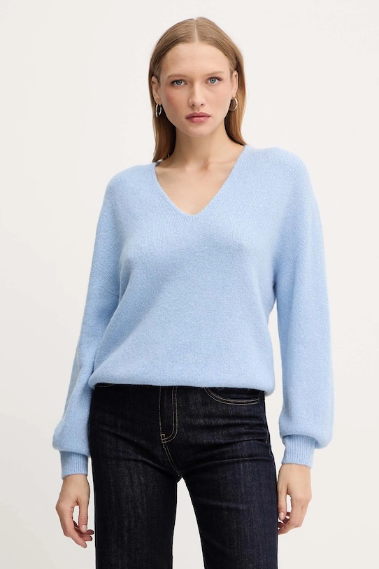 Свитер из смесовой шерсти Morgan, синий
Свитер из смесовой шерсти Morgan, синий