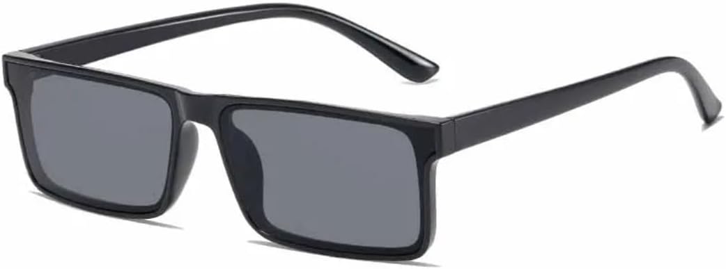 Классические прямоугольные женские солнцезащитные очки в винтажном стиле, маленькая оправа, мужские очки для активного отдыха, рыбалки и спорта, защита от УФ-излучения UV400 TVTBBVV, Black Gray
Классические прямоугольные женские солнцезащитные очки в винтажном стиле, маленькая оправа, мужские очки для активного отдыха, рыбалки и спорта, защита от УФ-излучения UV400 TVTBBVV, Black Gray