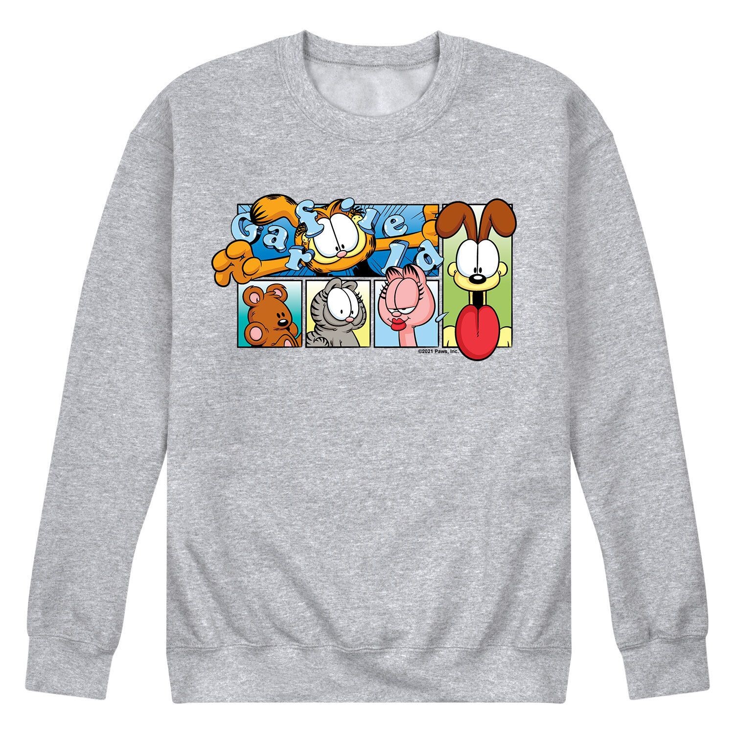 Мужской свитшот с персонажами Гарфилда Licensed Character 
Мужской свитшот с персонажами Гарфилда Licensed Character