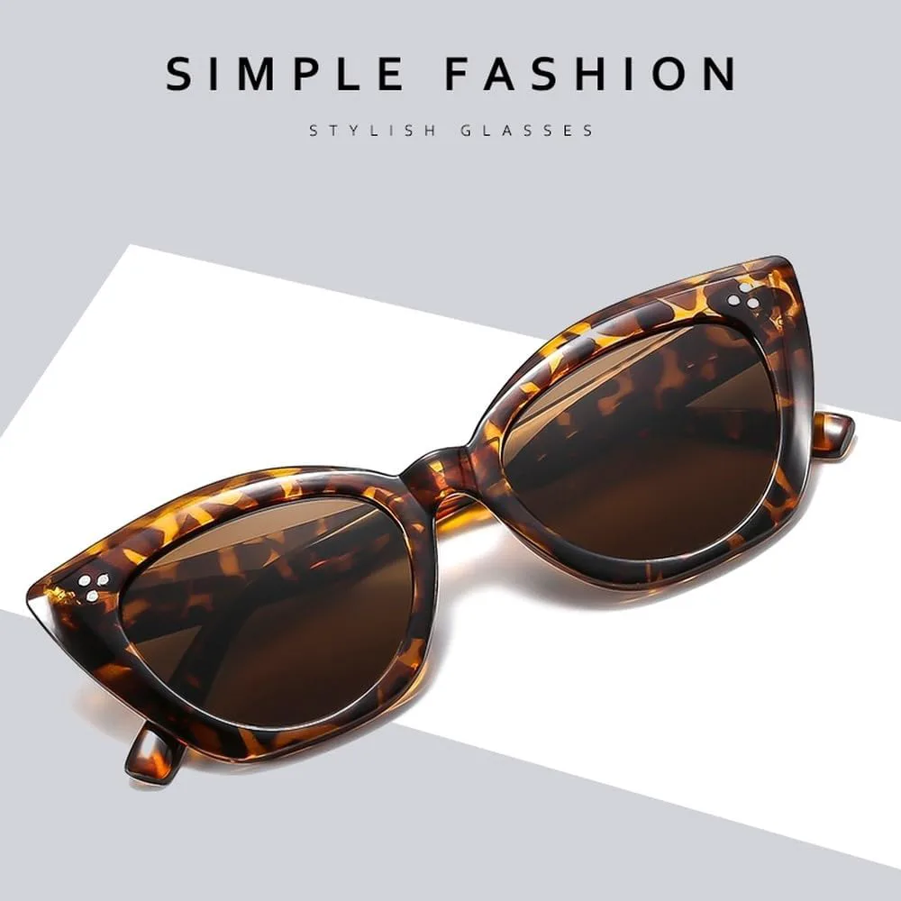 Модные женские солнцезащитные очки «кошачий глаз» в винтажном стиле, персонализированные женские солнцезащитные очки с защитой от УФ-излучения UV400 HYYZZC, White
Модные женские солнцезащитные очки «кошачий глаз» в винтажном стиле, персонализированные женские солнцезащитные очки с защитой от УФ-излучения UV400 HYYZZC, White