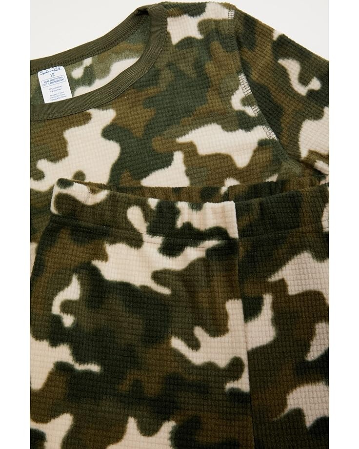 Пижамный комплект Calvin Klein Brushed Thermal Two-Piece Sets, цвет Olive Camo
Пижамный комплект Calvin Klein Brushed Thermal Two-Piece Sets, цвет Olive Camo