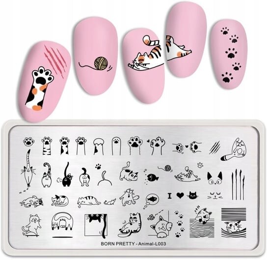 Пластина для штамповки ногтей CATS, Frezarkowo
Пластина для штамповки ногтей CATS, Frezarkowo