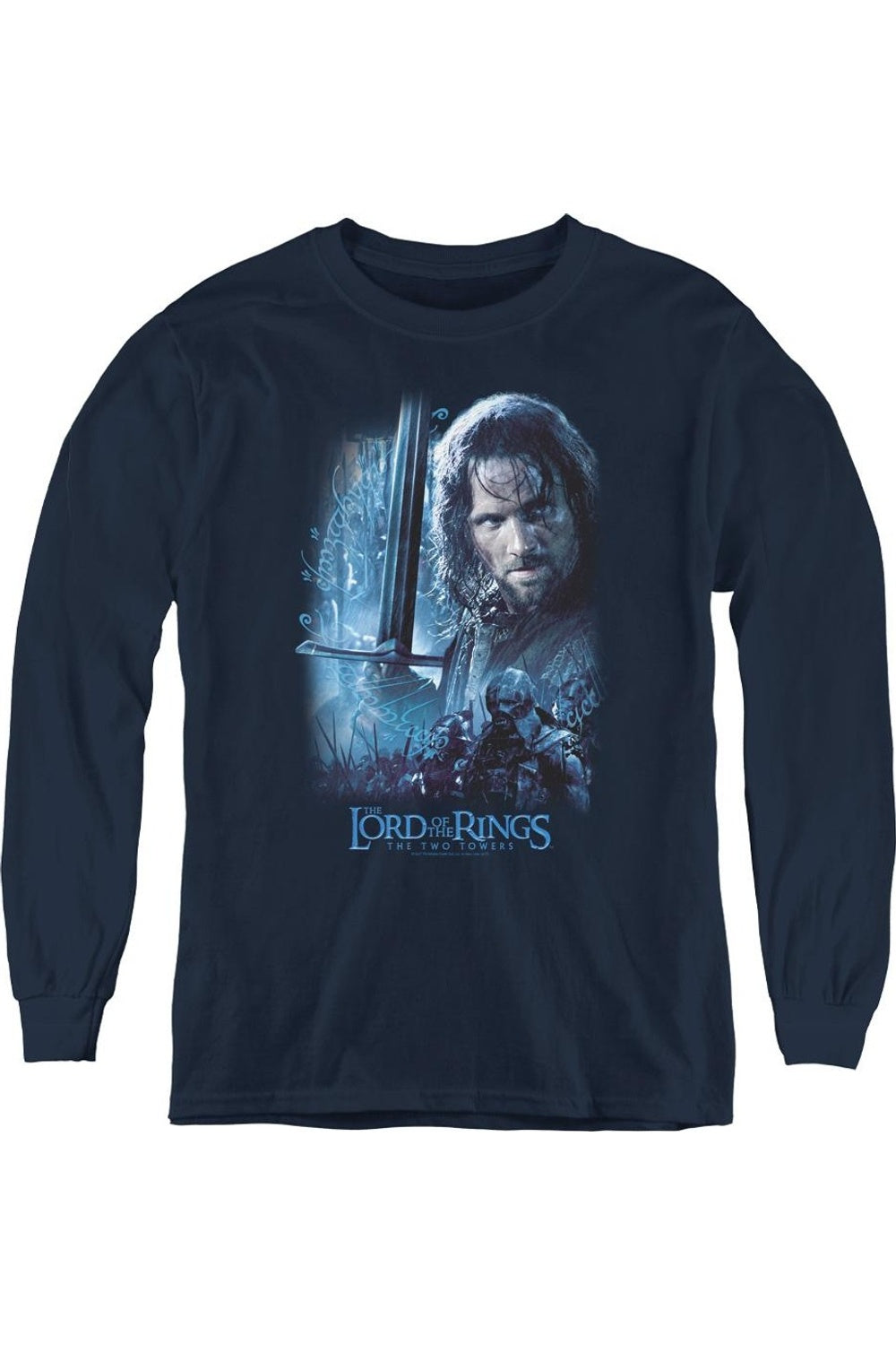 Футболка с длинным рукавом для подростков "Властелин Колец: Становление Короля" Gildan, темно-синий
Футболка с длинным рукавом для подростков "Властелин Колец: Становление Короля" Gildan, темно-синий