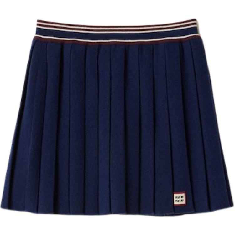 MIU MIU Шерстяная юбка cashmere navy
MIU MIU Шерстяная юбка cashmere navy