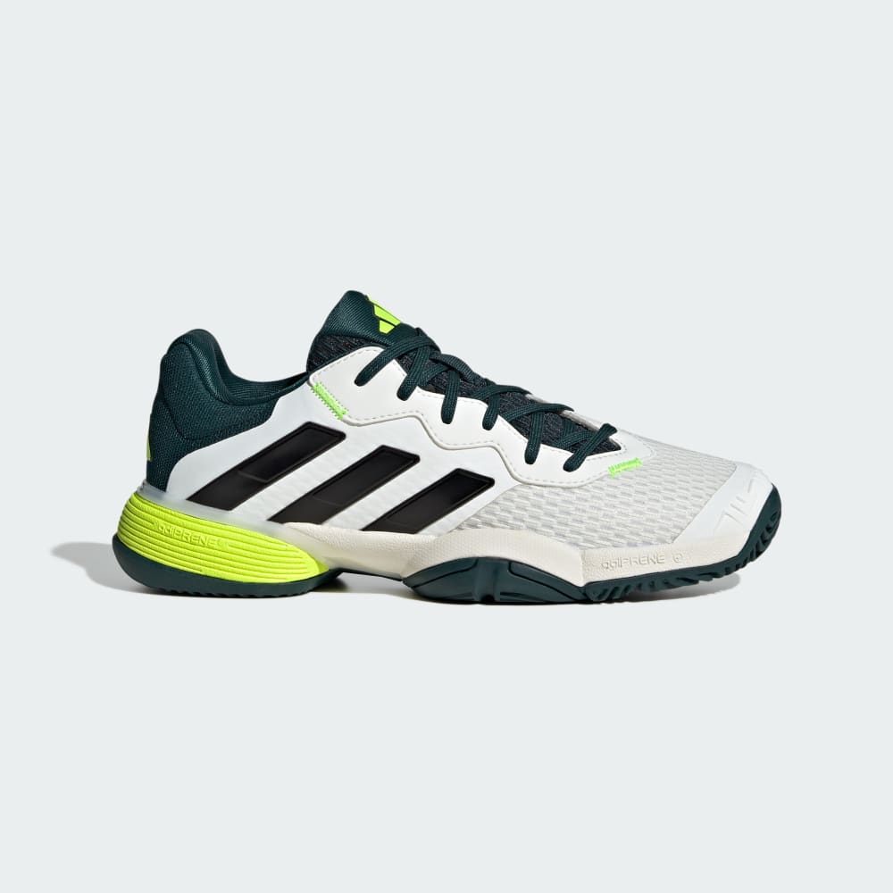 Кроссовки Adidas Barricade Tennis Shoes Kids, цвет Off White/Core Black/Aurora Ivy
Кроссовки Adidas Barricade Tennis Shoes Kids, цвет Off White/Core Black/Aurora Ivy