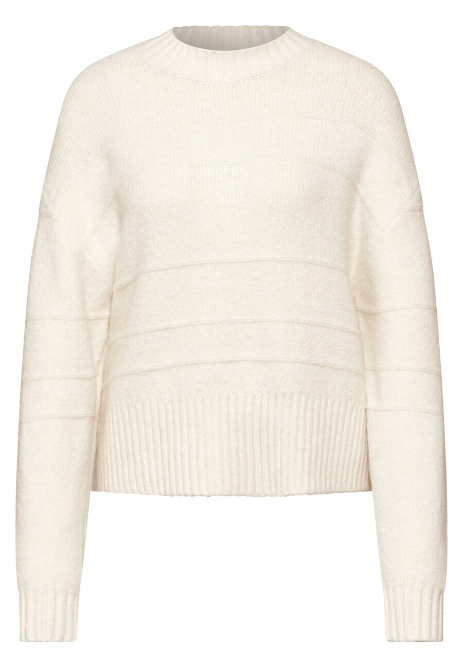 Базовый свитер Street One Studio Sweater, белый
Базовый свитер Street One Studio Sweater, белый