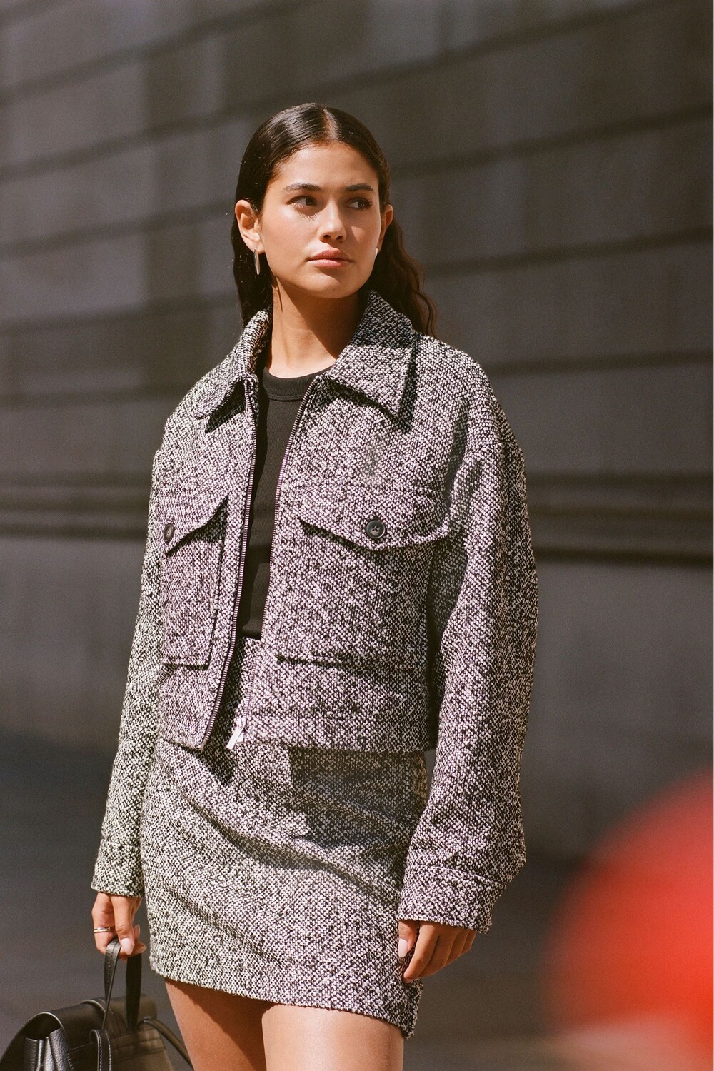 Куртка из фактурной ткани «Букле» Next, черный
Куртка из фактурной ткани «Букле» Next, черный