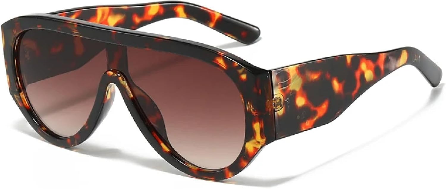 Солнцезащитные очки с защитой от УФ-излучения UV400 для женщин и мужчин | Универсальные цельные очки красного и зеленого цвета с градиентом | для занятий спортом на открытом воздухе DSVIGF, Leopard Tea Gradient
Солнцезащитные очки с защитой от УФ-излучения UV400 для женщин и мужчин | Универсальные цельные очки красного и зеленого цвета с градиентом | для занятий спортом на открытом воздухе DSVIGF, Leopard Tea Gradient