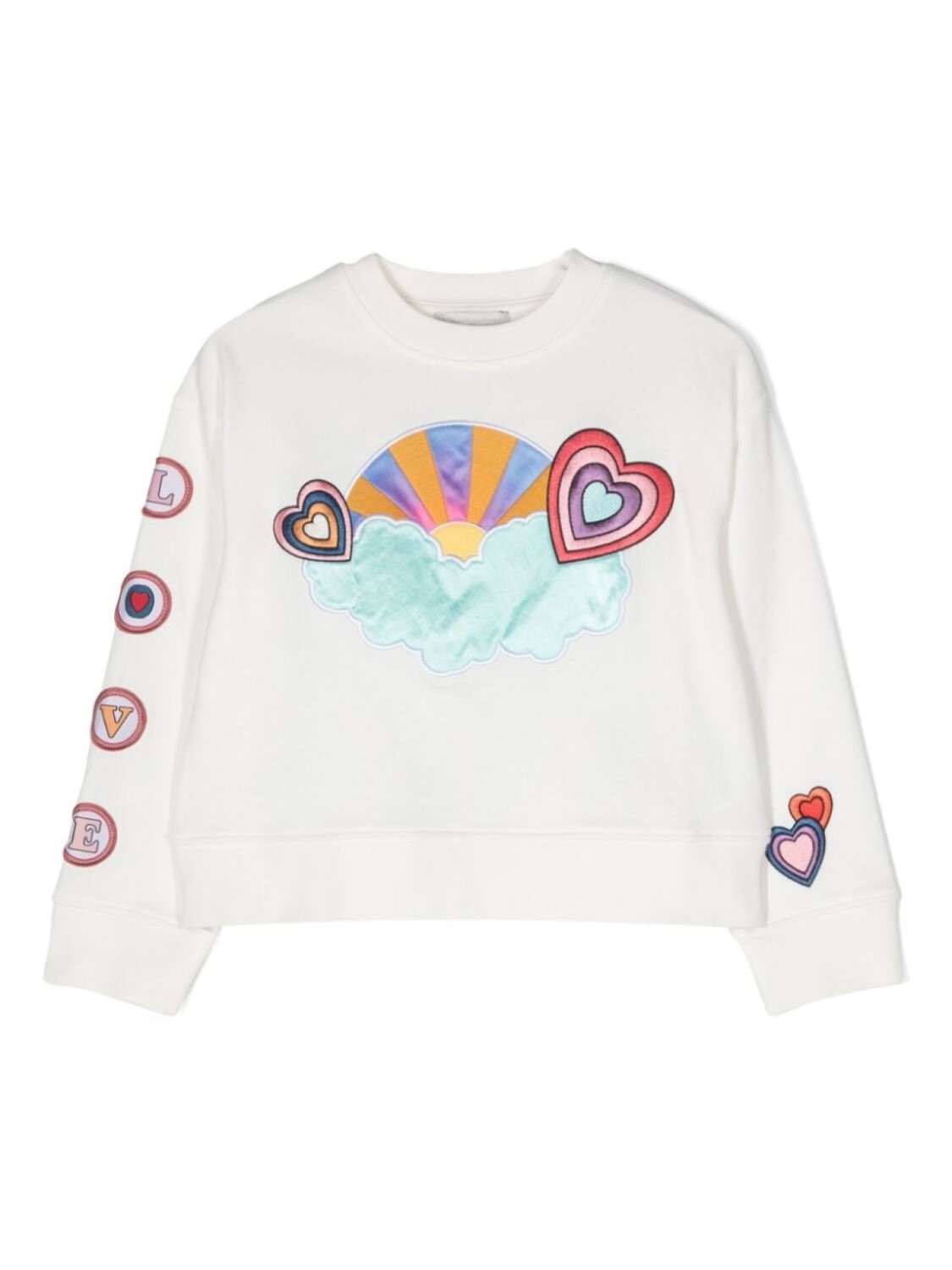 Stella McCartney Kids толстовка с принтом, белый
Stella McCartney Kids толстовка с принтом, белый