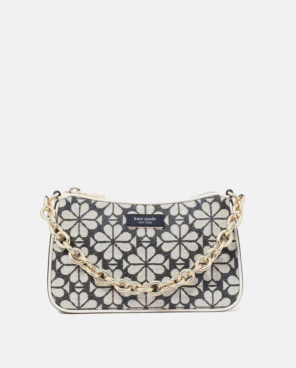 Сумка через плечо Jolie Line из жаккарда с цветочным принтом и застежкой-молнией Kate Spade, серый
Сумка через плечо Jolie Line из жаккарда с цветочным принтом и застежкой-молнией Kate Spade, серый