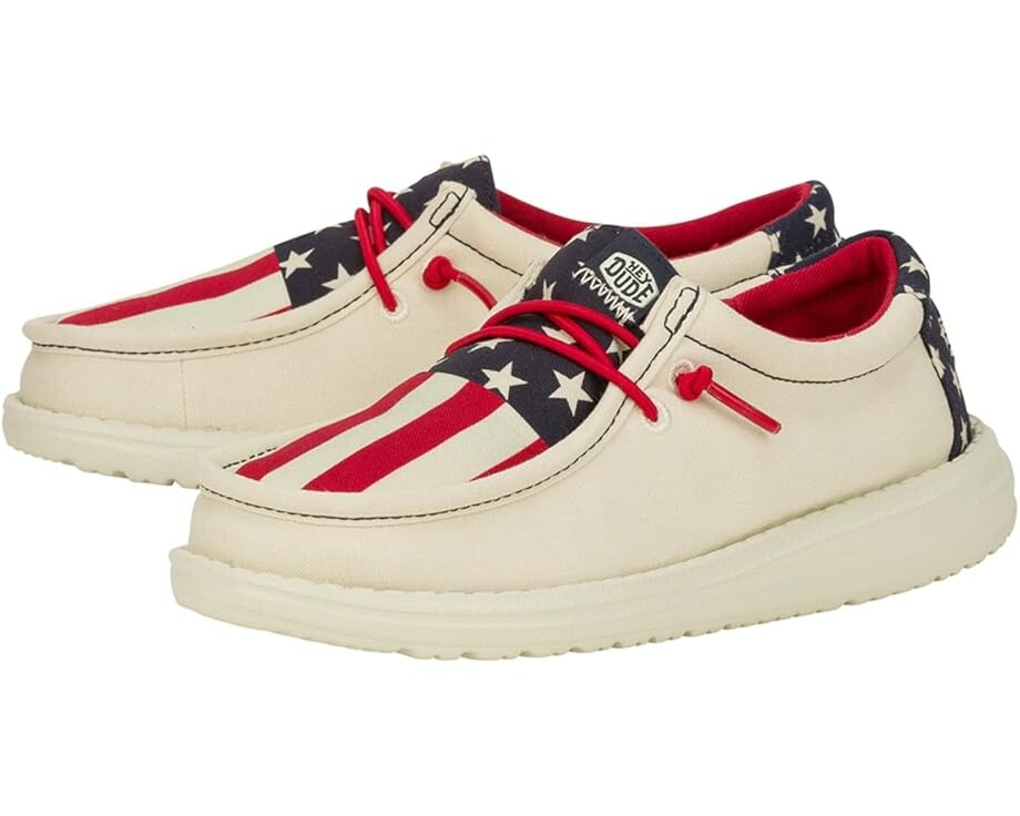 Кроссовки Hey Dude Kids Wally Americana, цвет Americana
Кроссовки Hey Dude Kids Wally Americana, цвет Americana