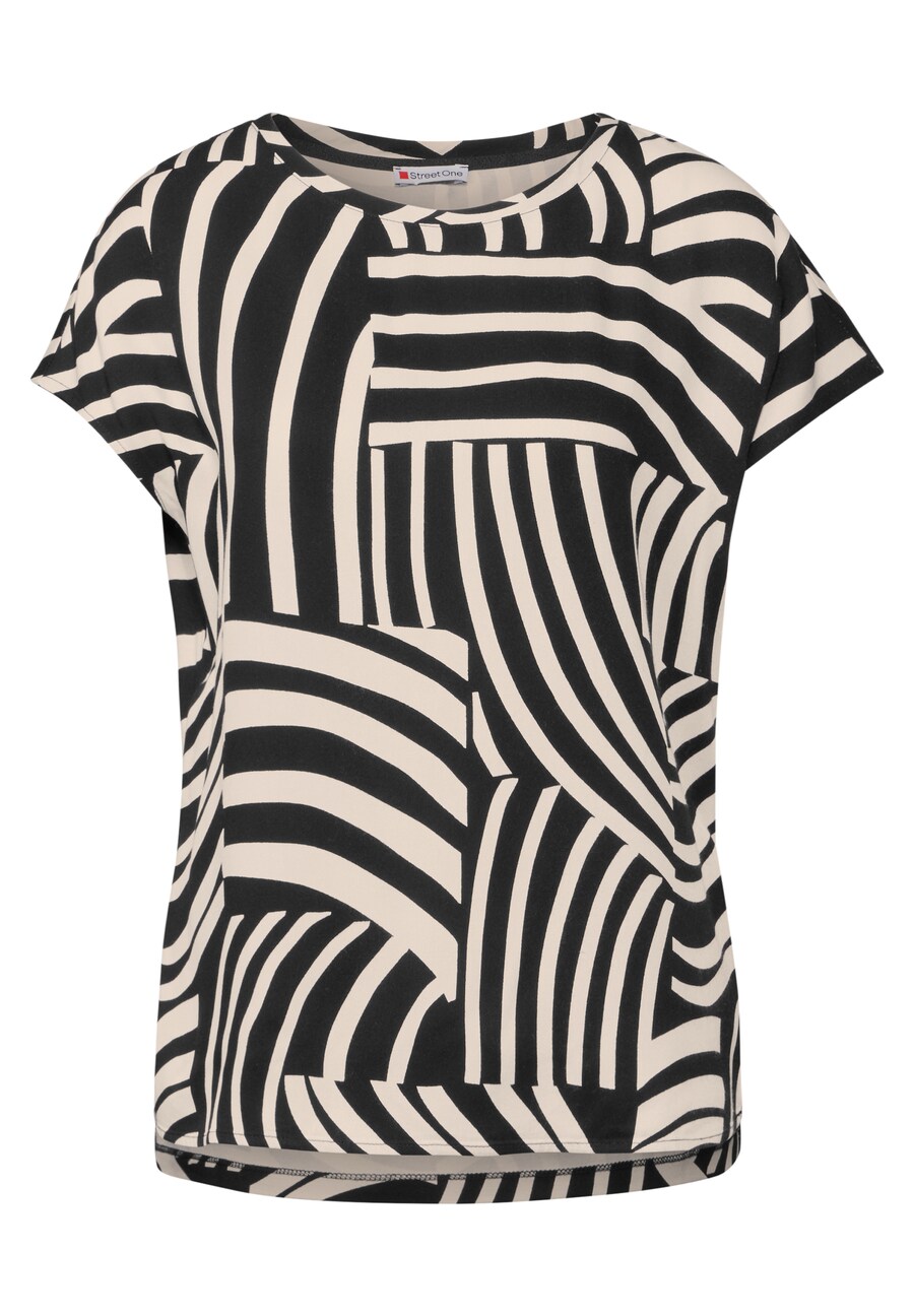 Рубашка STREET ONE, бежевый/черный
Рубашка STREET ONE, бежевый/черный