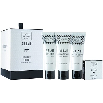 Au Lait Роскошный ящик для принадлежностей с тюбиками и мылом
Au Lait Роскошный ящик для принадлежностей с тюбиками и мылом