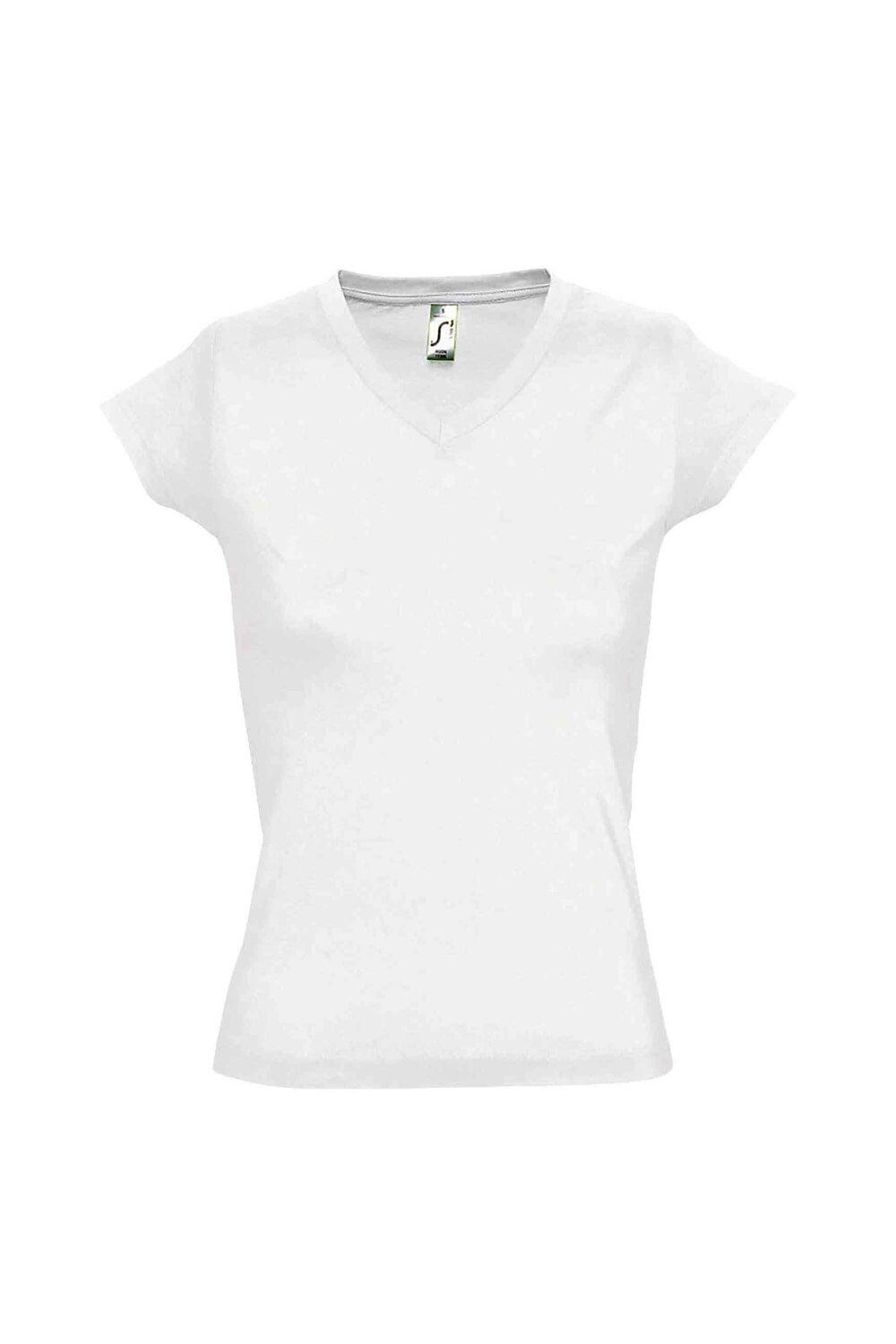 Футболка с короткими рукавами Moon и V-образным вырезом SOL'S, белый
Футболка с короткими рукавами Moon и V-образным вырезом SOL'S, белый