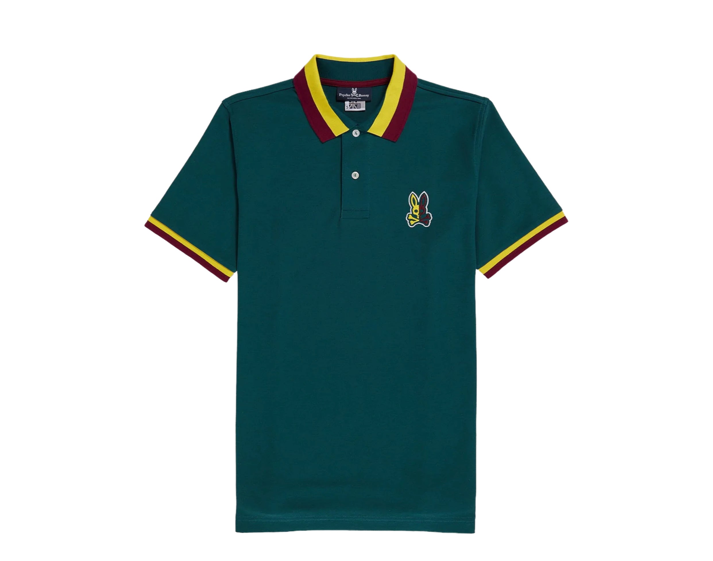 Мужская рубашка-поло Psycho Bunny Cooper Stripe Collar Spruce Green B6K844U1PC-PCR
Мужская рубашка-поло Psycho Bunny Cooper Stripe Collar Spruce Green B6K844U1PC-PCR