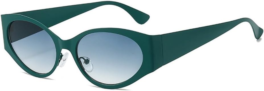 Винтажные солнцезащитные очки «кошачий глаз» для женщин и мужчин, ретро-солнцезащитные очки для женщин, дорожные очки с защитой от УФ-излучения UV400 TKKTLLT, Green-blue
Винтажные солнцезащитные очки «кошачий глаз» для женщин и мужчин, ретро-солнцезащитные очки для женщин, дорожные очки с защитой от УФ-излучения UV400 TKKTLLT, Green-blue
