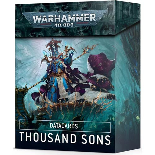 Миниатюра Games Workshop Warhammer 40K: Datacards - Thousand Sons
Миниатюра Games Workshop Warhammer 40K: Datacards - Thousand Sons