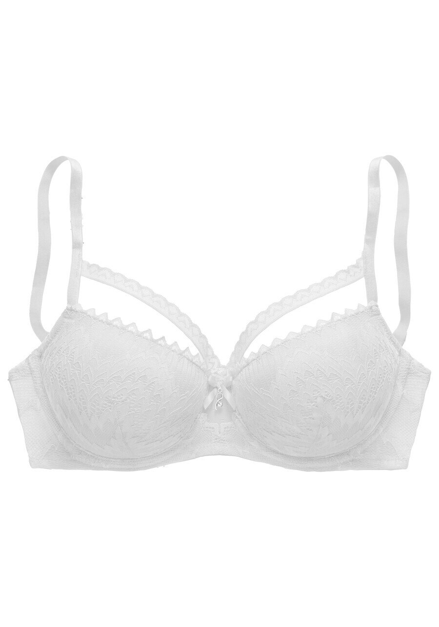 Бюстгальтер LASCANA T-shirt Bra, белый 
Бюстгальтер LASCANA T-shirt Bra, белый