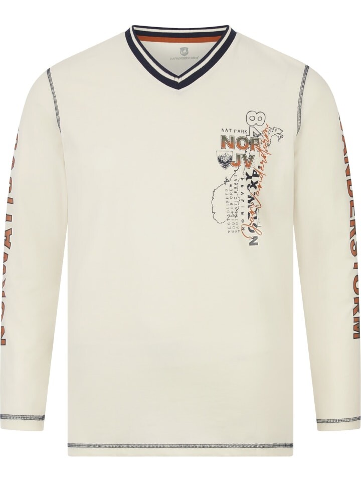 Рубашка с длинным рукавом Jan Vanderstorm RAGNHILD, белый
Рубашка с длинным рукавом Jan Vanderstorm RAGNHILD, белый