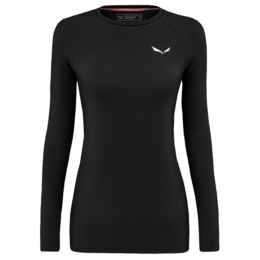 Базовый слой Salewa Cristallo Warm Alpine Merino Responsive, черный
Базовый слой Salewa Cristallo Warm Alpine Merino Responsive, черный