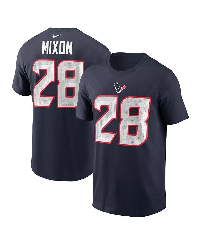 Мужская футболка Joe Mixon Navy Houston Texans с именем и номером игрока Nike
Мужская футболка Joe Mixon Navy Houston Texans с именем и номером игрока Nike