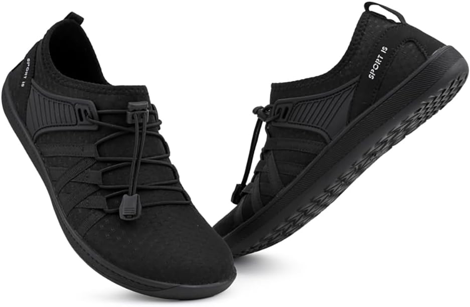 Минималистичные мужские босоножки для мужчин, женские с широкой передней частью, трейл-раннер, нулевая разница в подошве, модные кроссовки Dinint, черный
Минималистичные мужские босоножки для мужчин, женские с широкой передней частью, трейл-раннер, нулевая разница в подошве, модные кроссовки Dinint, черный